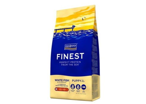 Fish4Dogs kutsika koeratoit valge kala suur graanul 6kg