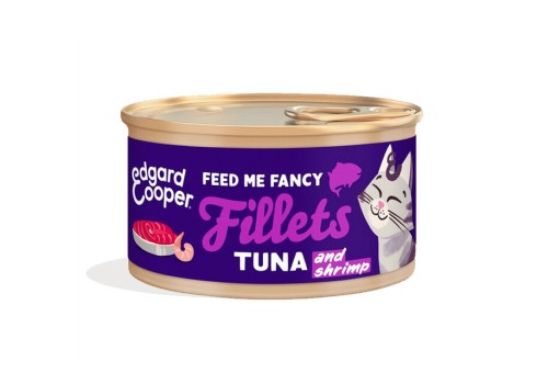 Edgard Cooper konserv kassile tuunikala ja krevettidega 70 g