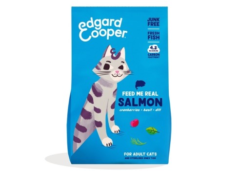 Edgard Cooper kuivtoit kassile lõhega 2 kg