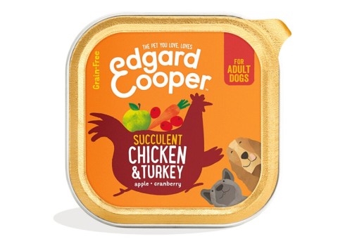 Edgard Cooper konserv koerale, kana- ja kalkunilihaga 150 g