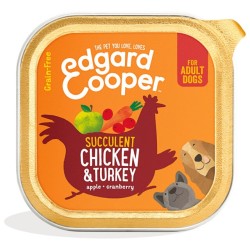 Edgard Cooper konserv koerale kana- ja kalkunilihaga, 300 g