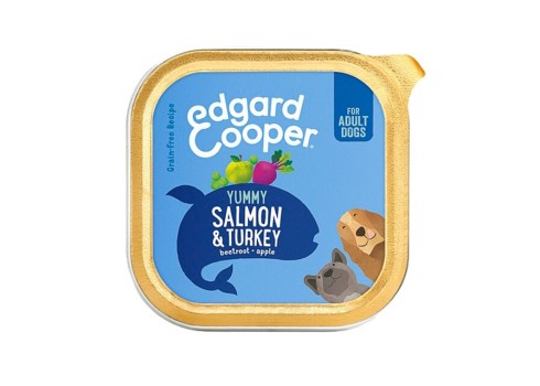Edgard Cooper konserv koerale lõhe ja kalkuniga 150 g