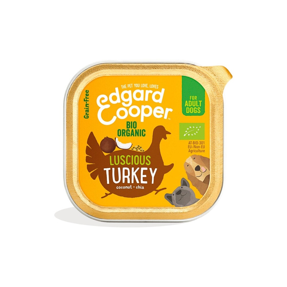 Edgard Cooper konserv koerale, orgaanilise kalkunilihaga 100 g