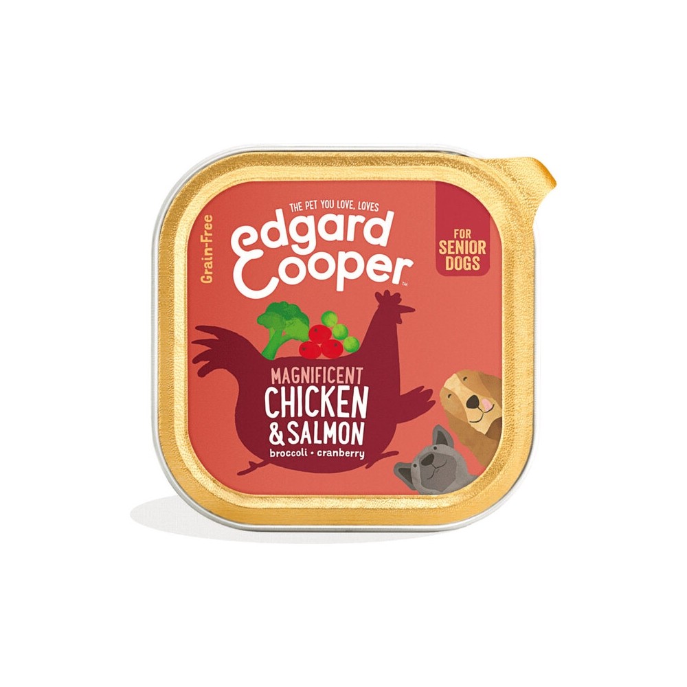 Edgard Cooper konserv koerale, kanaliha ja lõhega 150 g