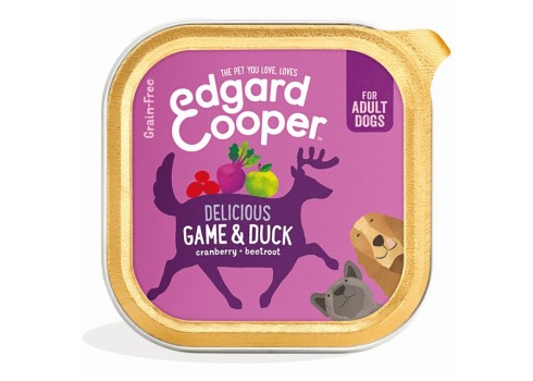 Edgard Cooper konserv koerale uluki- ja pardilihaga, 300 g