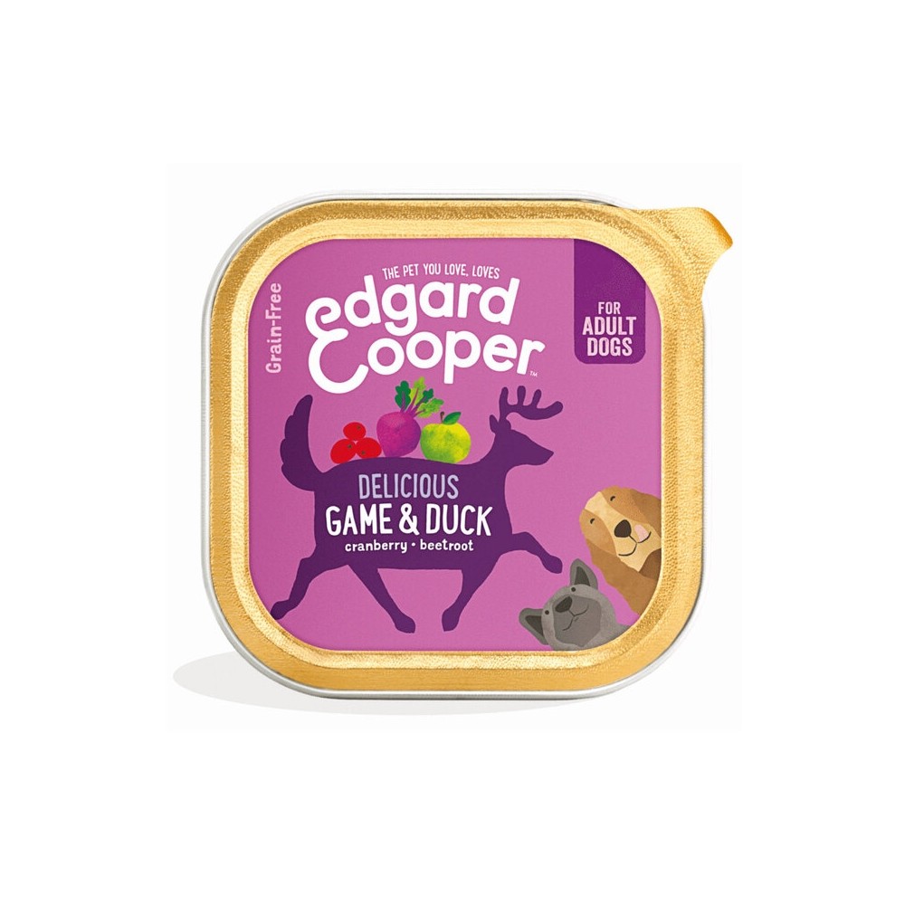 Edgard Cooper konserv koerale uluki- ja pardilihaga, 300 g