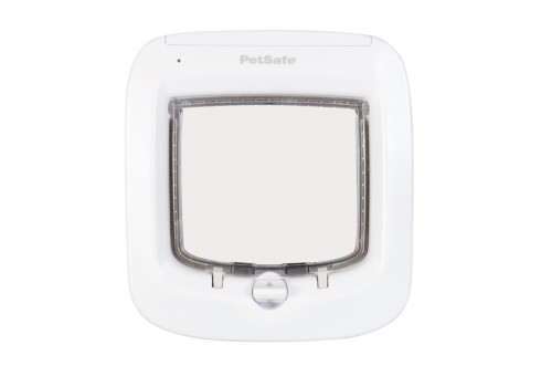 PetSafe luuk kassile Microchip, valge