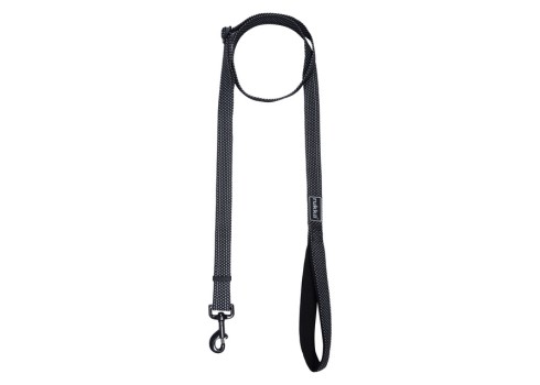 Rukka Star koerte jalutusrihm, L suurus, 2,5 x 200 cm, must