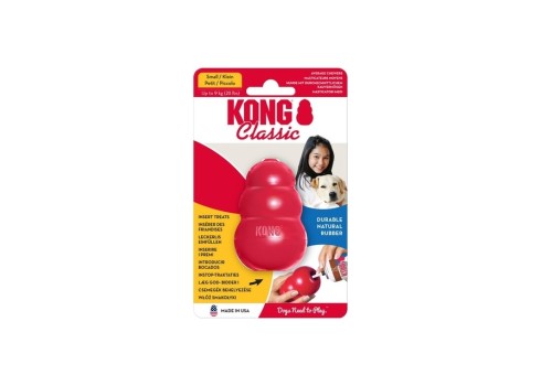 KONG Classic täidetav mänguasi, S, punane