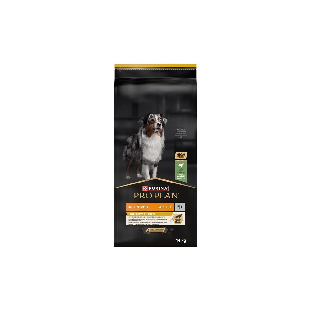 Purina PRO PLAN All sizes Adult Light with OPTIWEIGHT 14kg