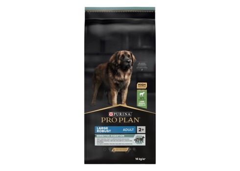 Purina PRO PLAN Large Robust Adult Sensitive digest lambaga, 14kg