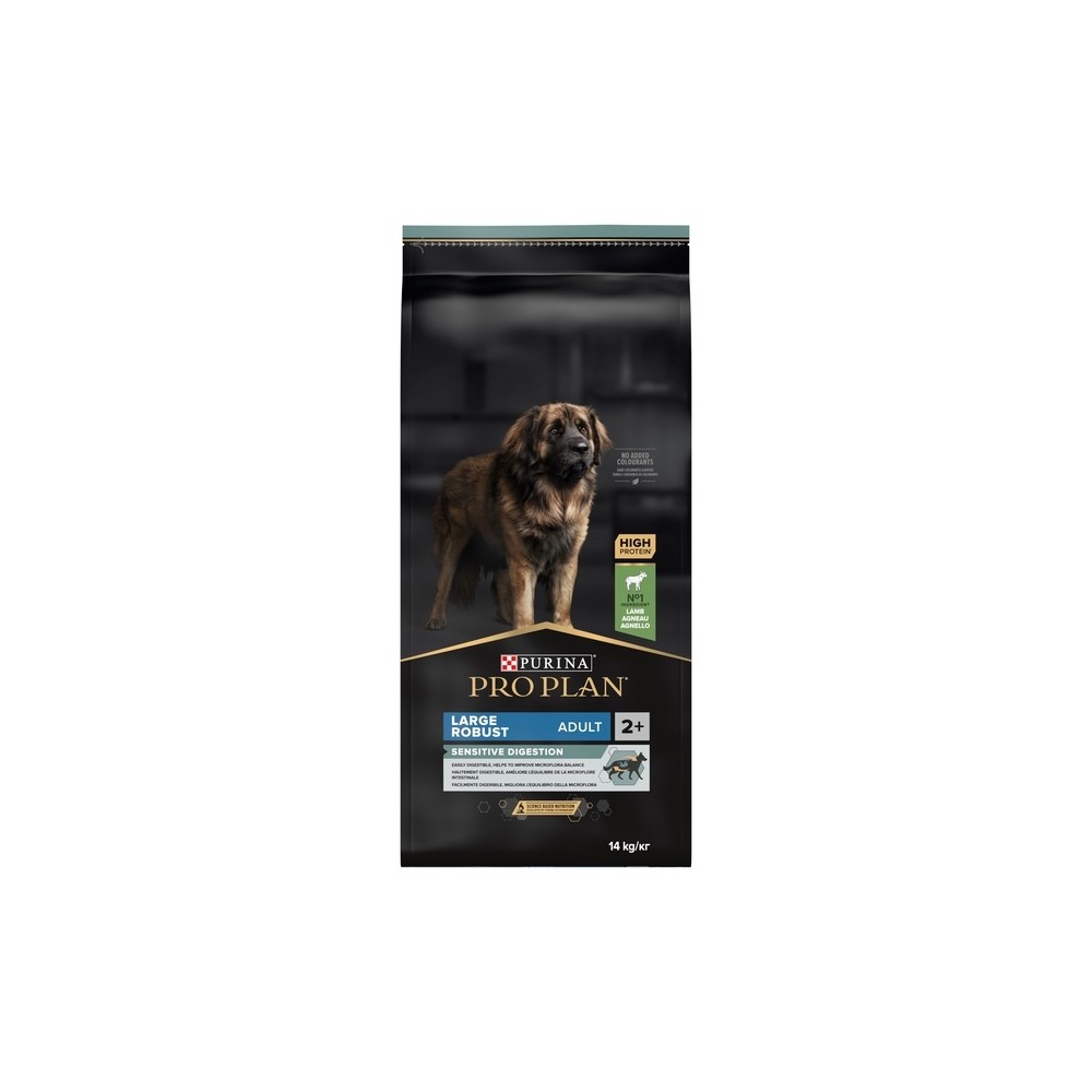 Purina PRO PLAN Large Robust Adult Sensitive digest lambaga, 14kg
