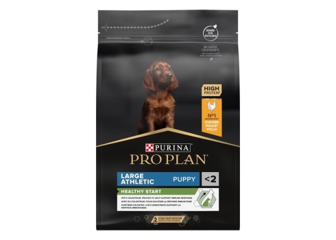 Purina PRO PLAN Large Athletic Puppy with OPTISTART, 3 kg