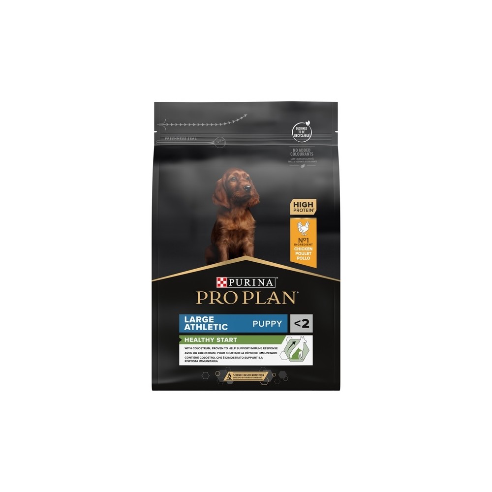 Purina PRO PLAN Large Athletic Puppy with OPTISTART, 3 kg