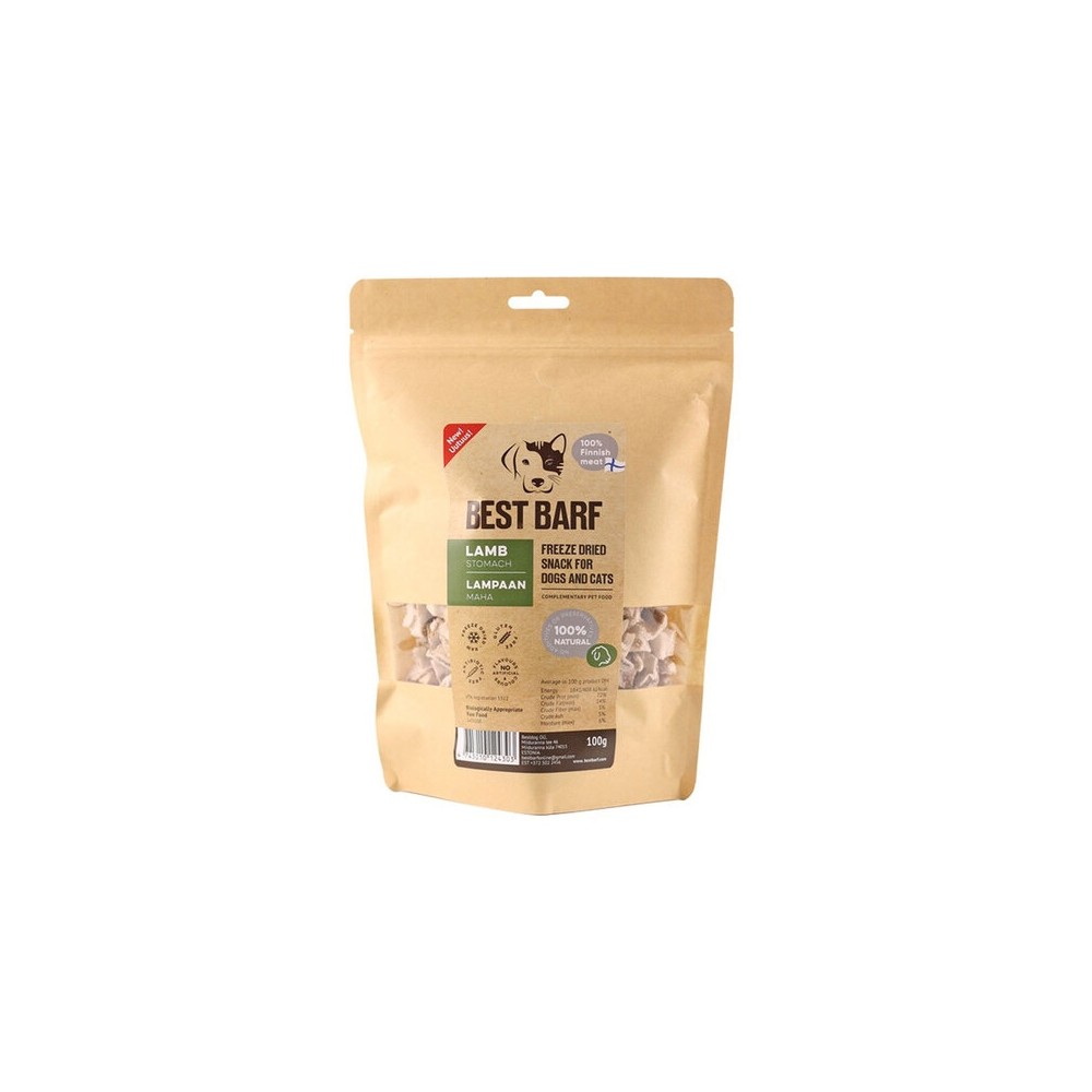 Best Barf külmkuivatatud maius, lamba magu 100 g