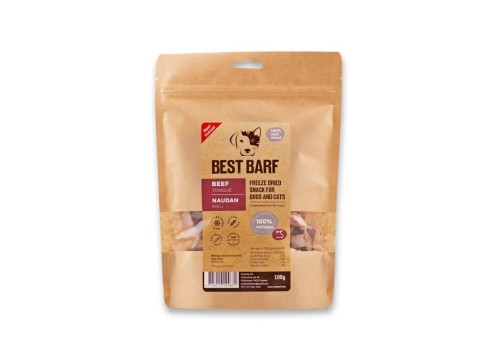 Best Barf külmkuivatatud maius, veisekeel 100g