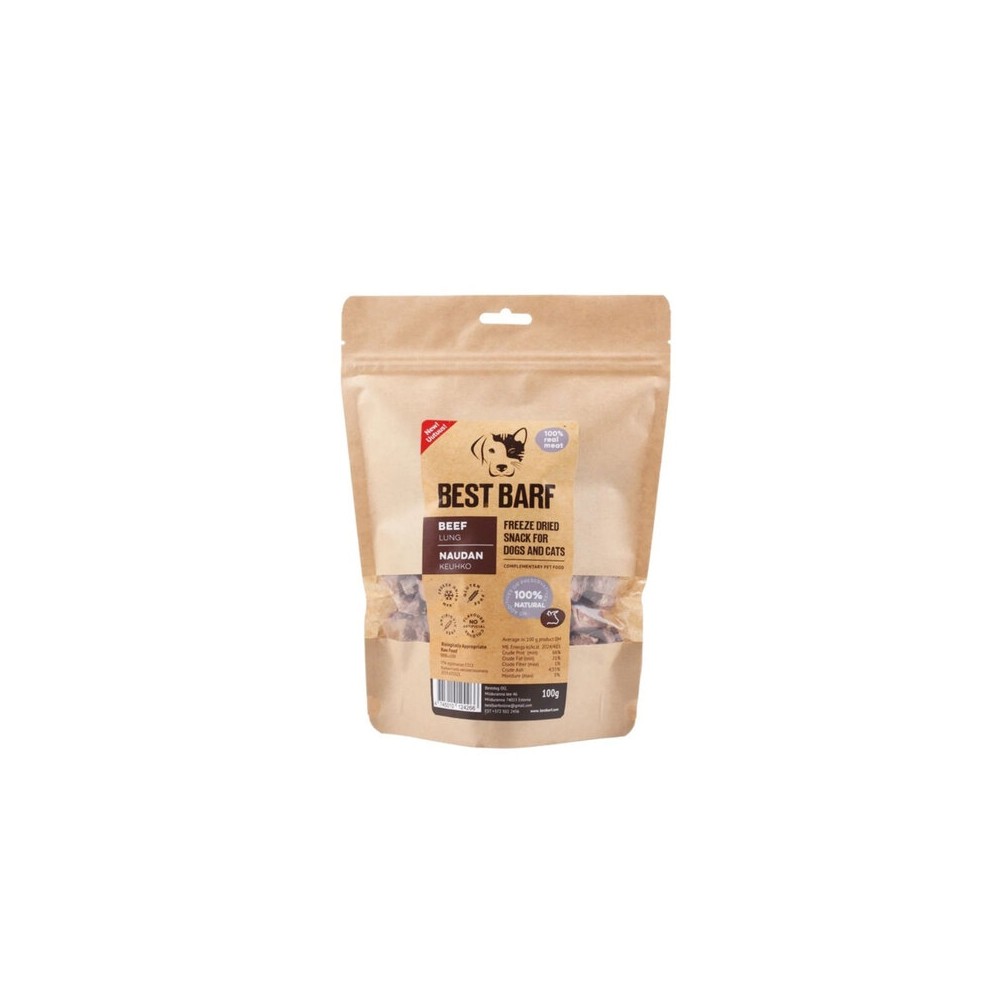 Best Barf külmkuivatatud maius veisekops, 100 g