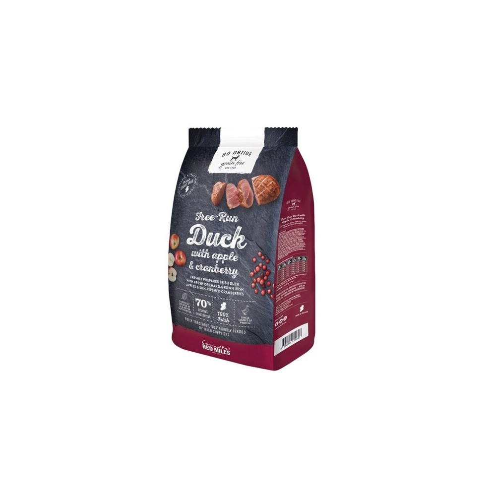 Go Native kuivtoit koertele pardi, õuna ja jõhvikatega, 800 g