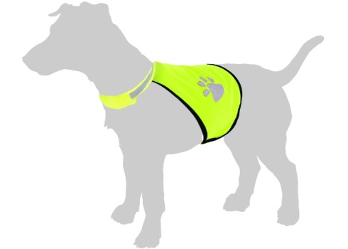 Flamingo koera helkurvest S, 34 cm