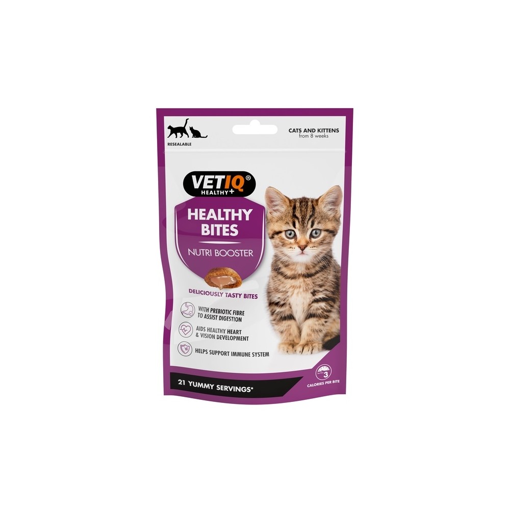 VETIQ Healthy Bites Nutri Booster maius kassile 65 g