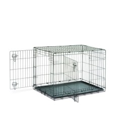 Savic Dog Cottage metallist puur koerale 107 x 72 x 79 cm, must