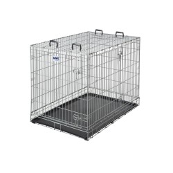 Savic Dog Residence tsingitud metallpuur koertele L93x61x68 cm