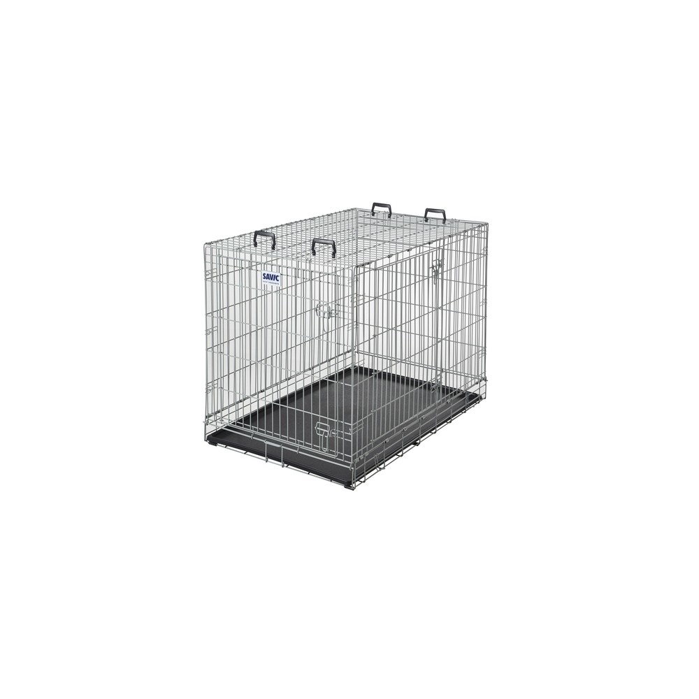 Savic Dog Residence tsingitud metallpuur koertele L93x61x68 cm