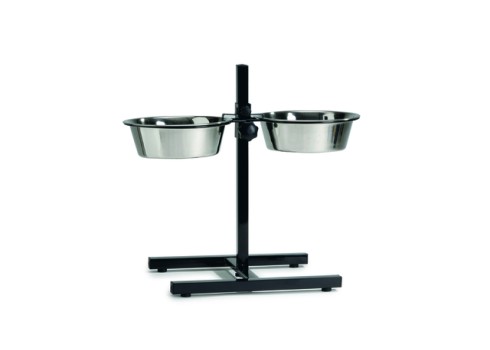 Beeztees H-Stand koerakauss, 50 cm kõrge, 2 x 1630 ml