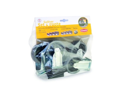 Stefanplast Gulliver 4-5-6-7 transpordipuuri rattad, 4 tk