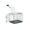 Savic Dog Cottage metallist puur koerale 50 x 30 x 36,5 cm, must