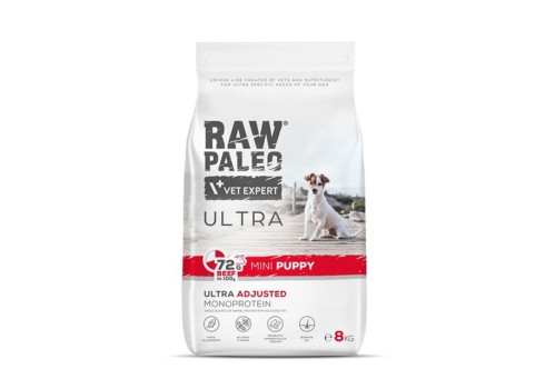 RAW PALEO KUTSIKA TÄISSÖÖT ULTRA MINI VEIS 8KG