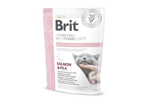 Brit Veterinary Diet Hypoallergenic erisööt kassidele 400g