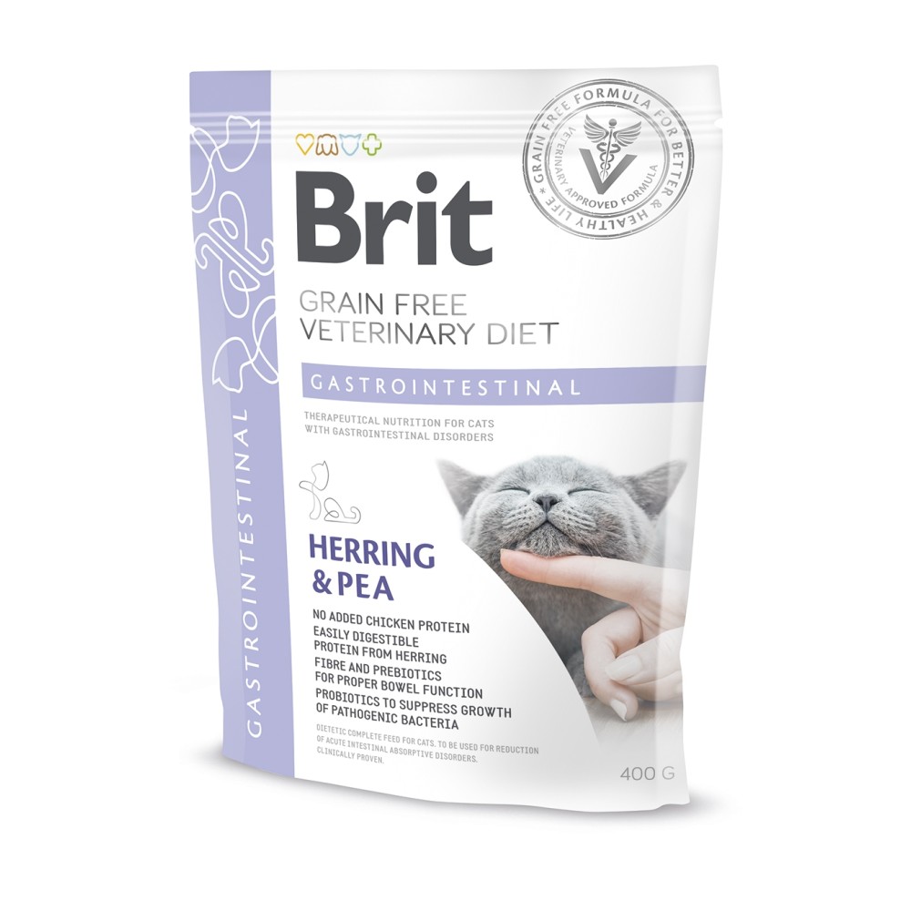 Brit Veterinary Diet Gastrointestinal erisööt kassidele 400g