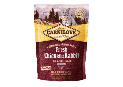 Carnilove Fresh Chicken & Rabbit for Adult kassitoit 400g