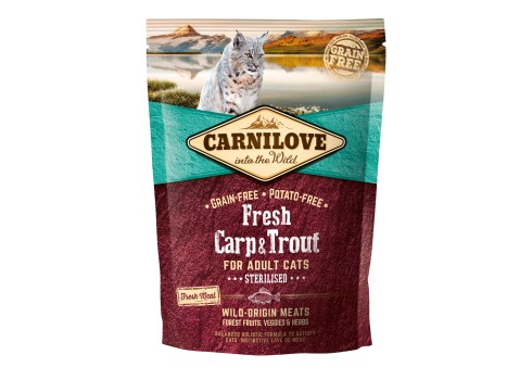 Carnilove Fresh Carp & Trout for Sterilised kassitoit 400g