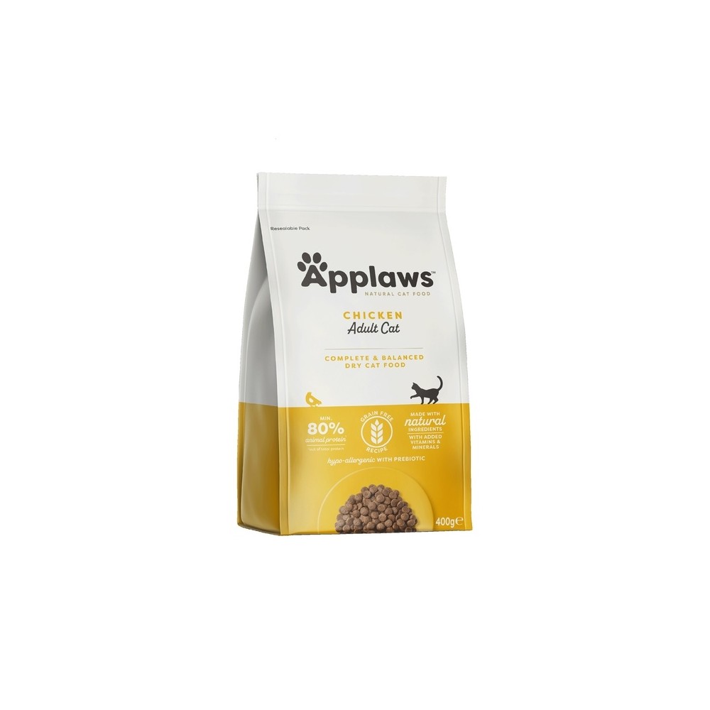 Applaws kuivtoit kassidele, kanalihaga 400 g