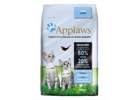 Applaws kuivtoit kassipoegadele, kanalihaga, 400 g