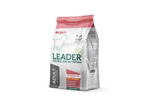 Leader Sensitive kuivtoit keskmist tõugu koertele lõhega, 2 kg