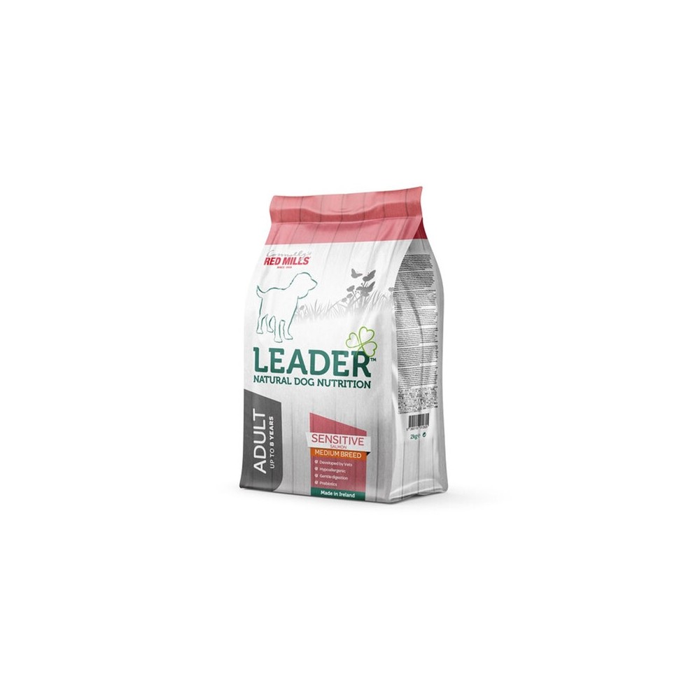 Leader Sensitive kuivtoit keskmist tõugu koertele lõhega, 2 kg