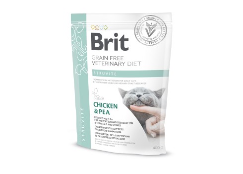 Brit Veterinary Diet Struvite erisööt kassidele 400g