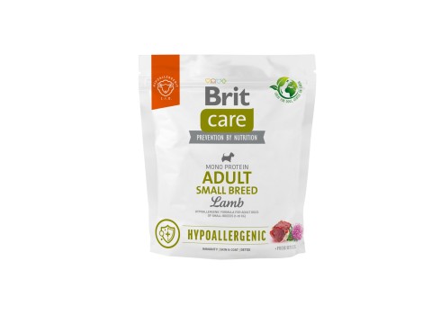 Brit Care Hypoallergenic Small Breed Lamb koeratoit 1kg