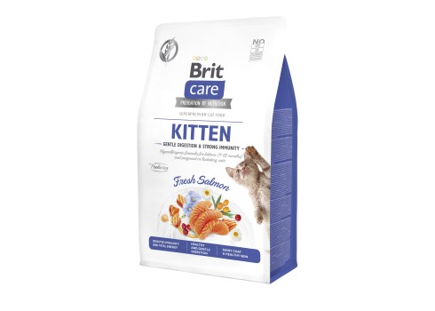 Brit Care Cat Grain-Free Kitten Gentle Digestion & Strong Immunity kassitoit 0,4kg