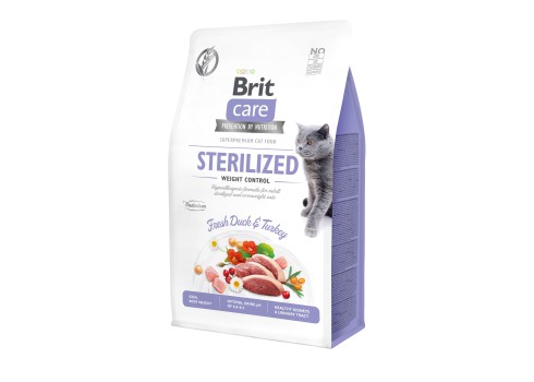 Brit Care Cat Grain-Free Sterilized Weight Control kassitoit 0,4kg