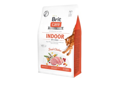 Brit Care Cat Grain-Free Indoor Anti-Stress kassitoit 0,4 kg