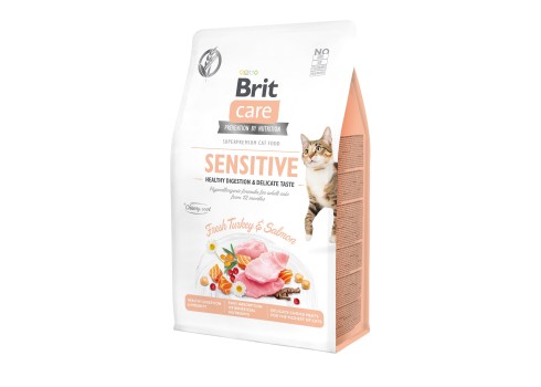 Brit Care Cat Grain-Free Sensitive Healthy Digestion kassitoit 0,4kg