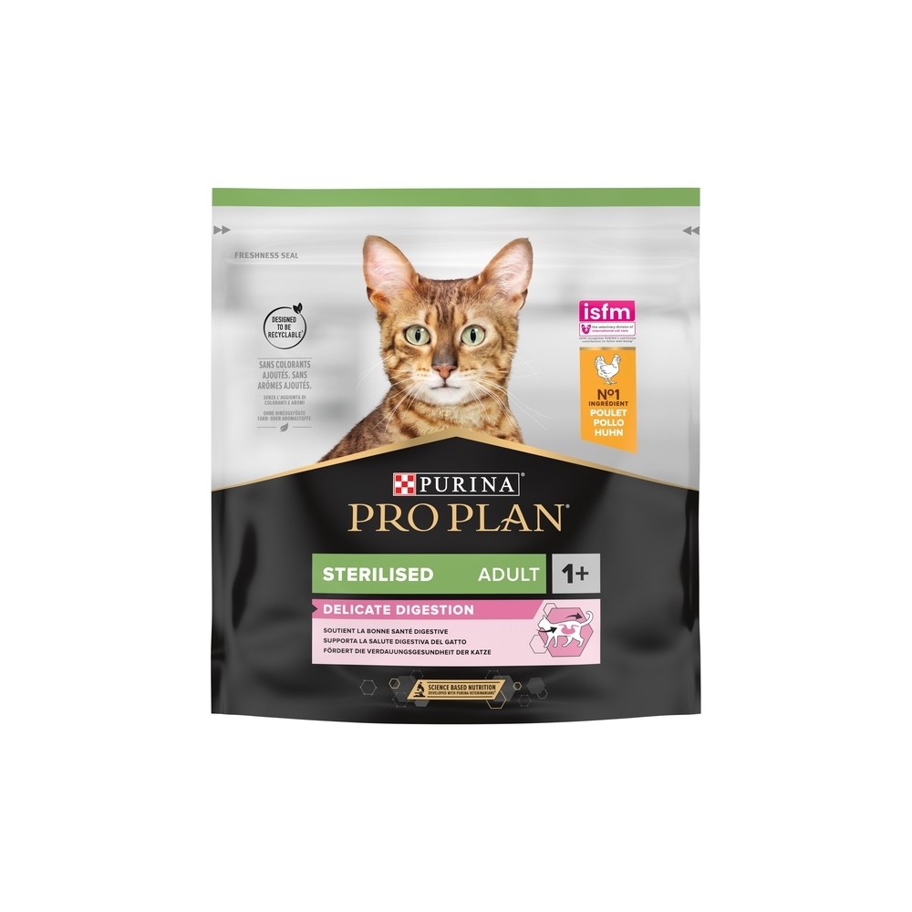 Purina PRO PLAN kassitoit Delicate Dig. kanarikast, 400 g