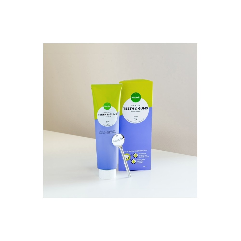 Nutrolin koera Teeth & Gums toiteainetepasta 200 g