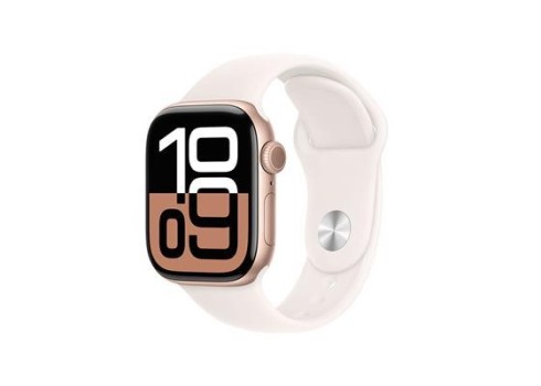 Watch 10 GPS 42mm Rose Gold Alu + Light Blush Sport Band - S-M