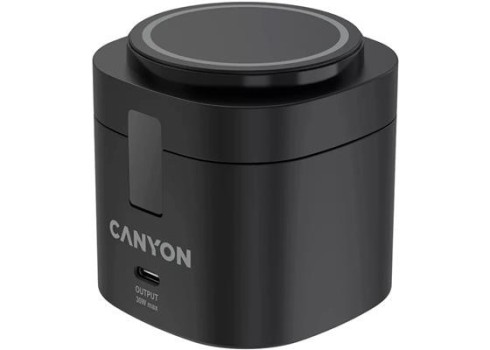 Laadimisdokk Canyon OnCharge 4-in-1, 65W adapter, Black