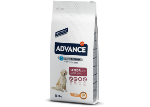 ADVANCE koeratoit Maxi Senior Chicken & Rice 14kg